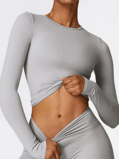 ToryaFit – Seamless Long-Sleeve Top
