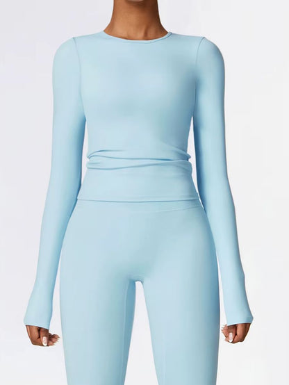 ToryaFit – Seamless Long-Sleeve Top