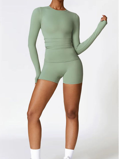 ToryaFit – Seamless Long-Sleeve Top