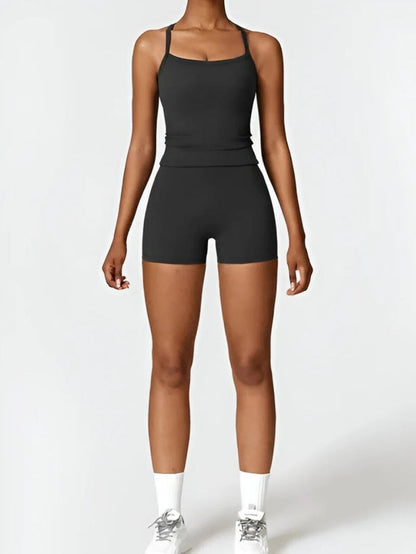 SculptFlex – Seamless Tank Shorts Set