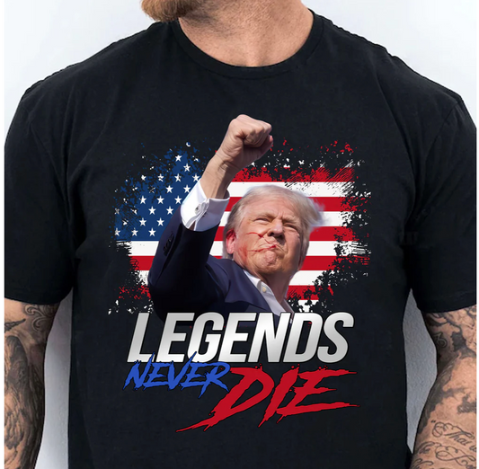 LEGEND NEVER DIE  T-SHIRT