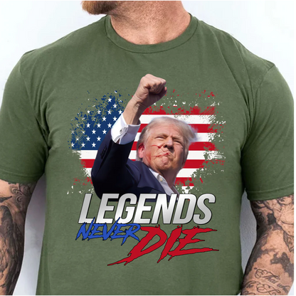 LEGEND NEVER DIE  T-SHIRT