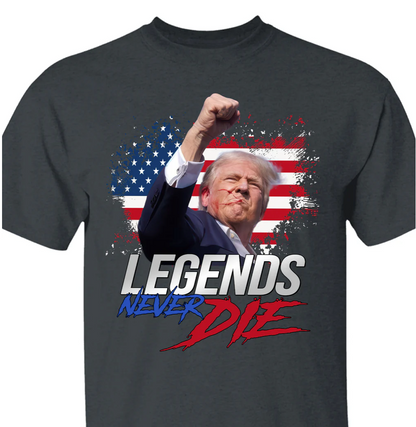 LEGEND NEVER DIE  T-SHIRT