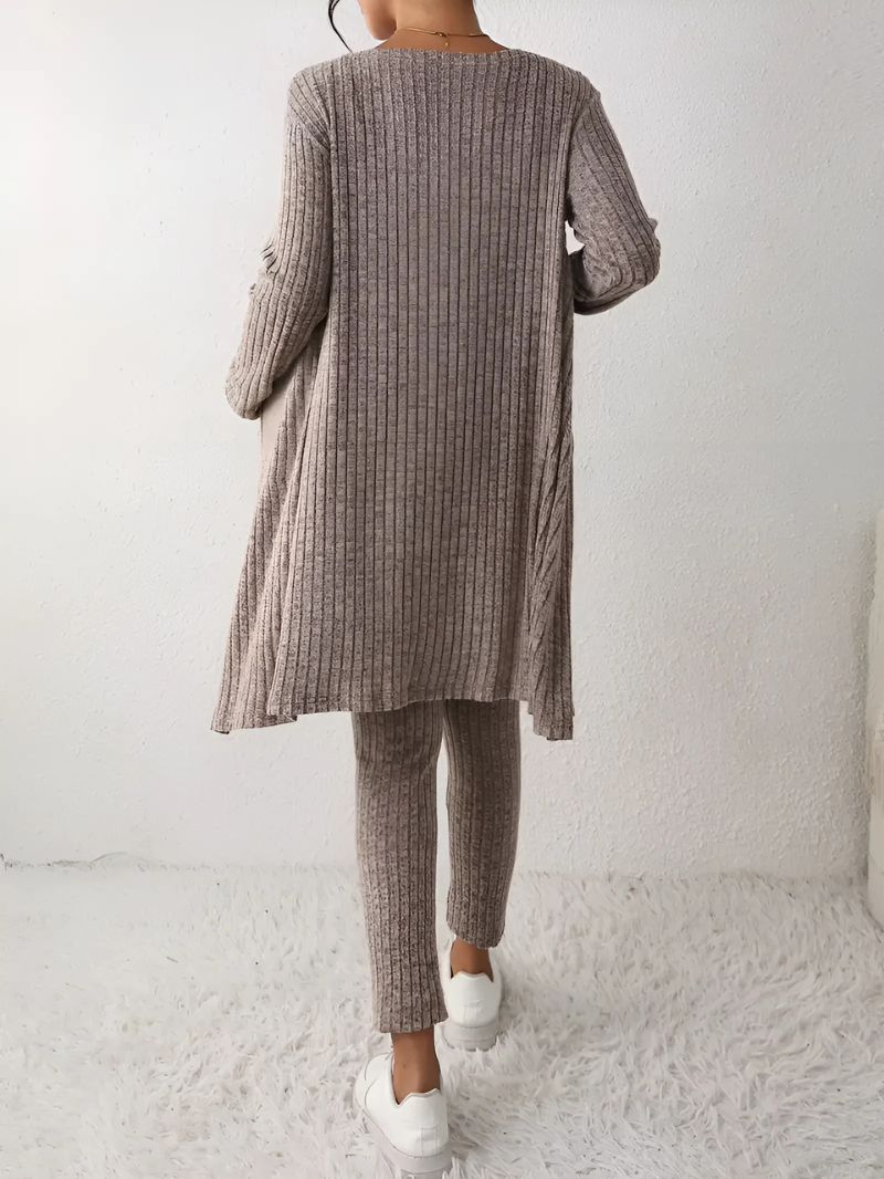 Luna Cozy Knit Set – Effortless Comfort and Style